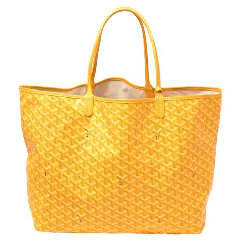 goyard yellow shoulder bag|where to buy goyard bag.